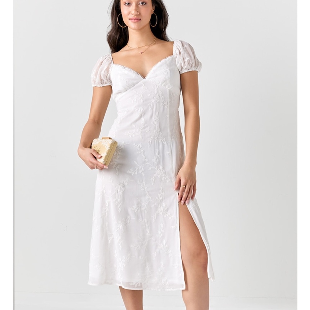 Francesca’s White Dress Medium